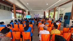 Sosialisasi Penyakit Campak Dan Flu Singapura (HFMD) Bagi Kepala Desa, Lurah & RT/RW Di Lingkungan Se-Kecamatan Sintang